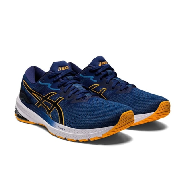 Tênis Esportivo Asics GT 1000 11 Masculino Azul