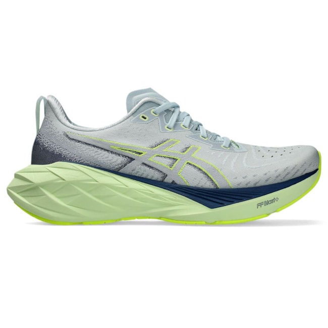 Tênis Esportivo Asics Novablast 4 Masculino Cinza