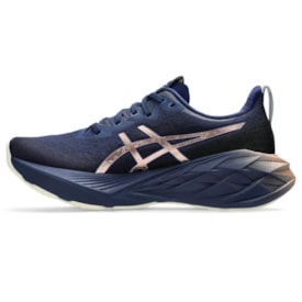 Tênis Esportivo Asics Novablast 4 Platinum Feminino Azul