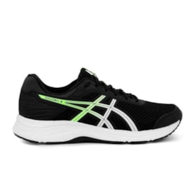 Tênis Esportivo Asics Raiden 3 Masculino  e Verde Preto