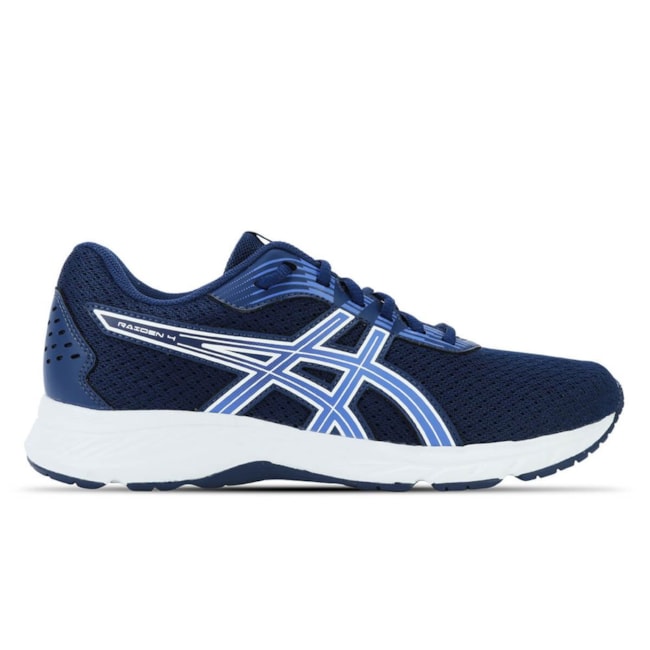 Tênis Esportivo Asics Raiden 4 Feminino Azul