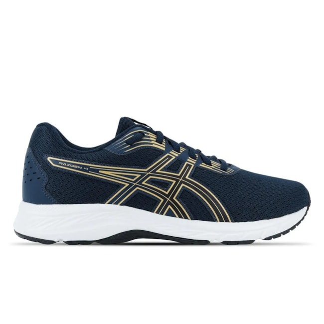 Tênis Esportivo Asics Raiden 4 Masculino Azul