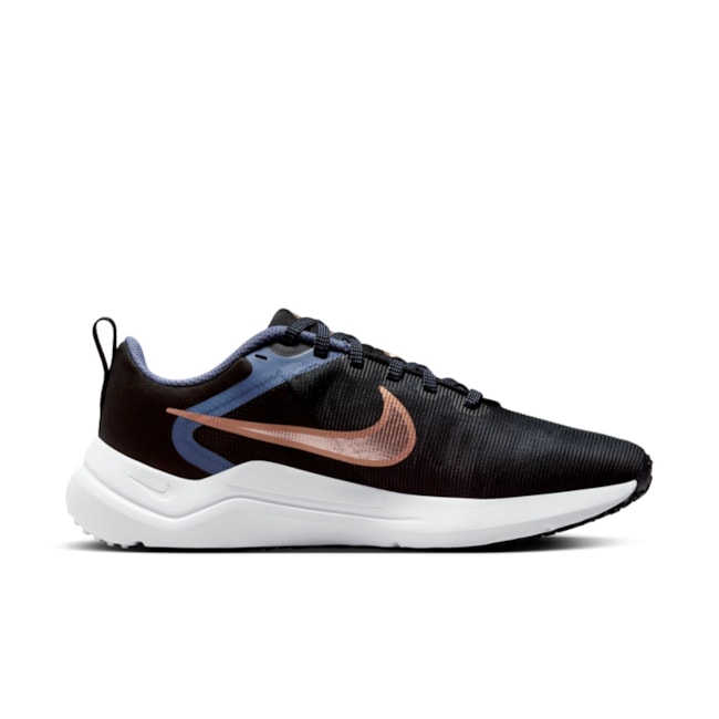 Tênis Esportivo Downshifter 12 Nike Feminino Preto