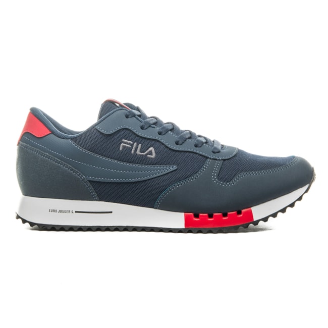 Tênis Esportivo Euro Jogger Sport Fila Masculino Marinho