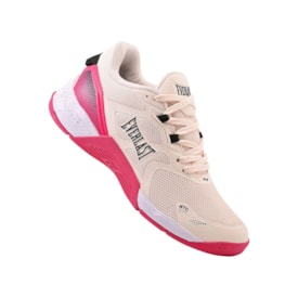 Tênis Esportivo Everlast Jogging Feminino Bege