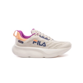 Tênis Esportivo Fila  Maxxi Lite Feminino Branco Cru