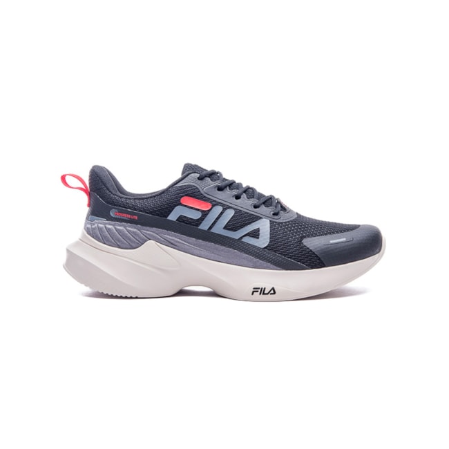 Tênis Esportivo Fila Progress Lite Masculino Preto