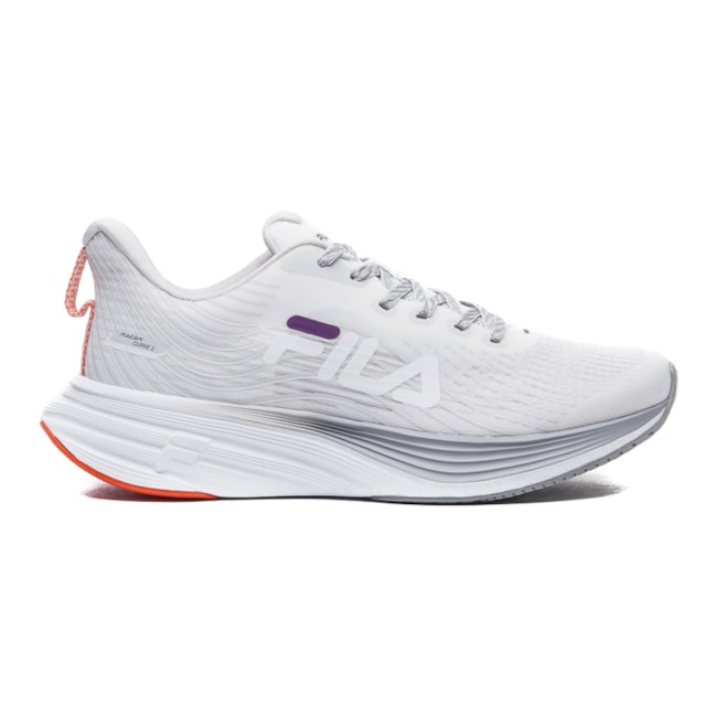 Tênis Esportivo Fila Race Curve 2 Cinza Gelo