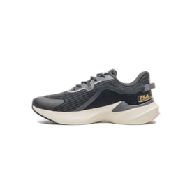 Tenis Esportivo Fila Recovery Feminino Preto Dourado