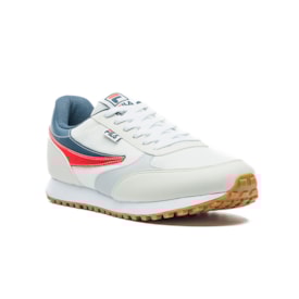 Tênis Esportivo Fila Renno Classic Masculino Cinza Vaporoso