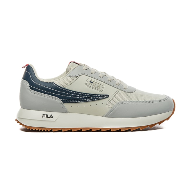 Tenis Esportivo Fila Retro Flag Masculino Prata