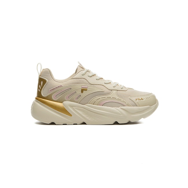 Tênis Esportivo Fila Street Fit 2 Feminino Bege