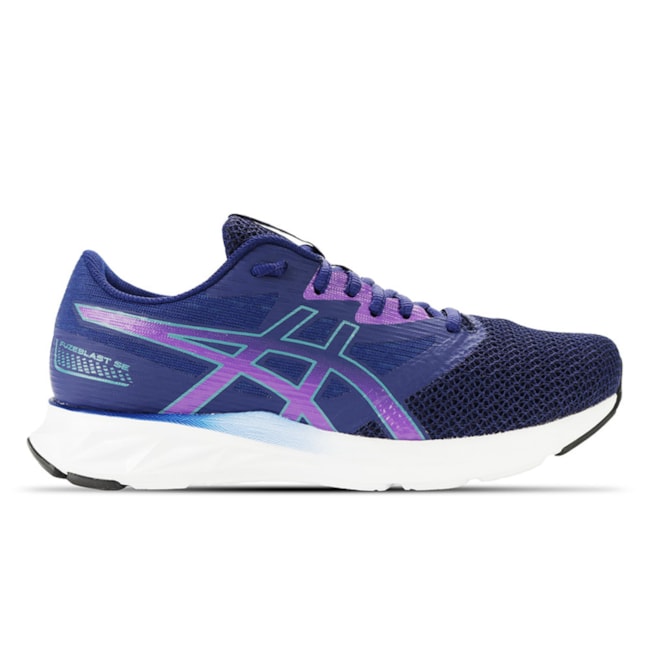 Tênis Esportivo Fuzeblast Asics Feminino Azul