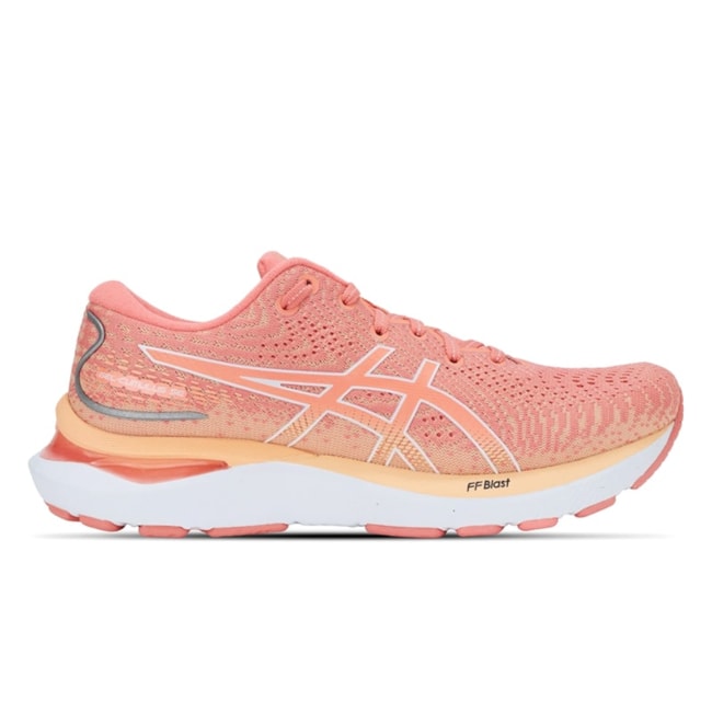 Tênis Esportivo Gel-Cumulus™ 24 Asics Feminino Papaya
