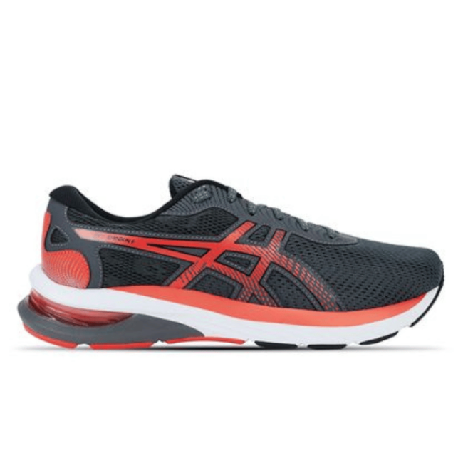 Tenis Esportivo Gel Shogun 6 Asics Masculino Cinza Vermelho