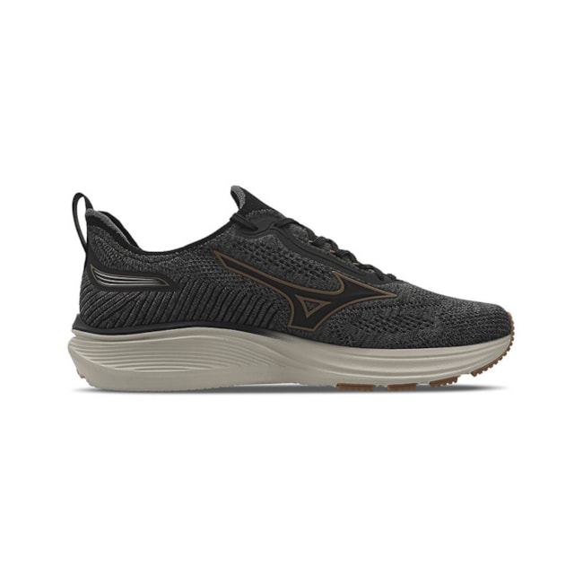 Tênis Esportivo Mizuno Cool Ride 3 Masculino Preto Mescla 