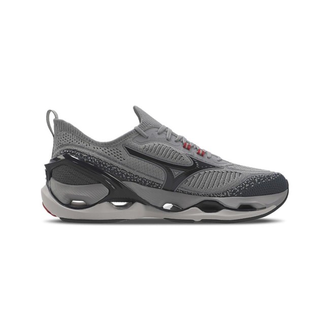 Tênis Esportivo Mizuno Wave Endeavor 3 Masculino Cinza Mescla