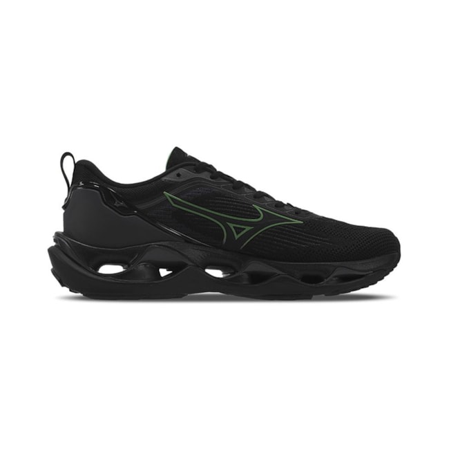 Tênis Esportivo Mizuno Wave Stratos 3 Masculino Preto