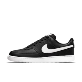 Tênis Esportivo Nike Court Vision Low Masculino Preto