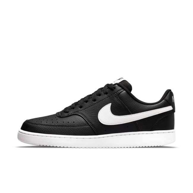 Tênis Esportivo Nike Court Vision Low Masculino Preto