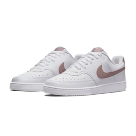 Tênis Esportivo Nike Court Vision Low Next Nature Feminino Branco Tênis Esportivo Nike Court Vision Low Next Nature Feminino Branco
