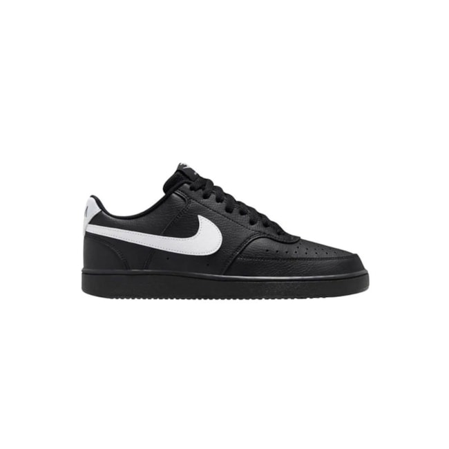 Tênis Esportivo Nike Court Vision Low Preto