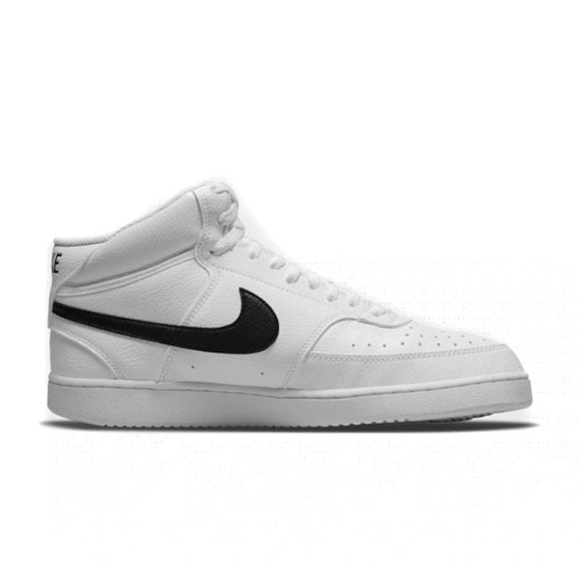 Tênis Esportivo Nike Court Vision Mid Nn Masculino Branco