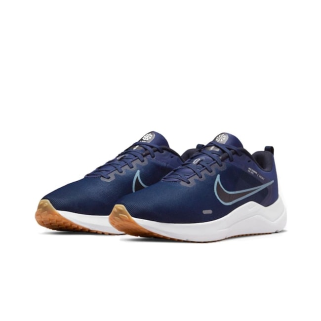 Tenis Esportivo Nike Downshifter 12 Masculino Azul Marinho