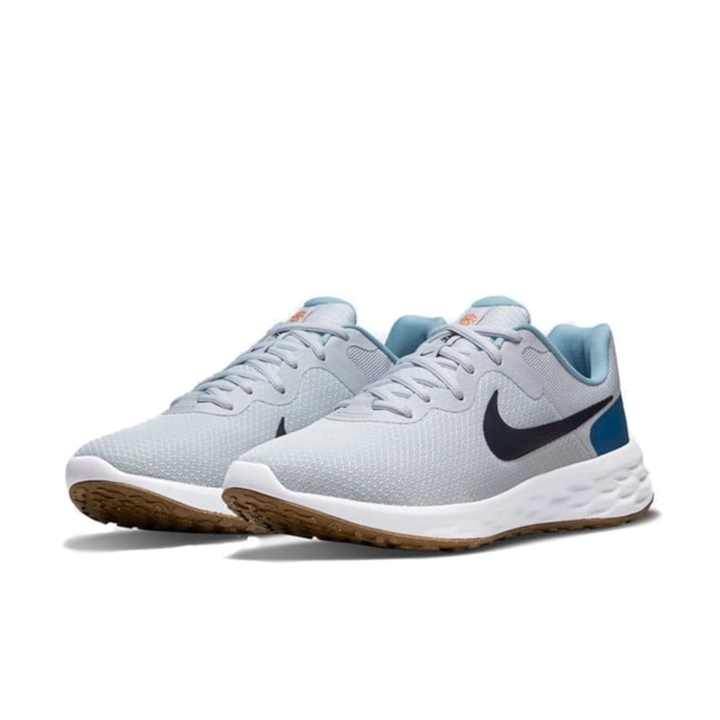 Tênis Esportivo Nike Revolution 6 Next Nature Masculino Cinza