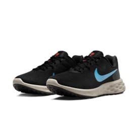 Tenis Esportivo Nike Revolution 6 Next Nature Masculino Preto