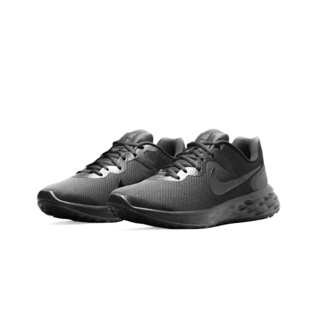 Tênis Esportivo Nike Revolution 6 Next Nature Masculino Preto