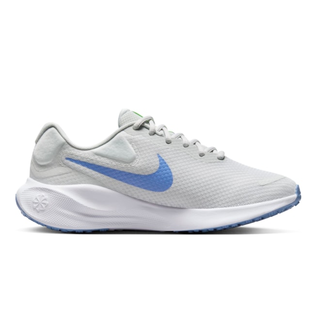 Tênis Esportivo Nike Revolution 7 Feminino Cinza