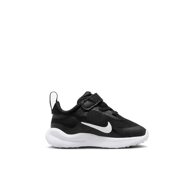 Tenis Esportivo Nike Revolution 7 Infantil Preto