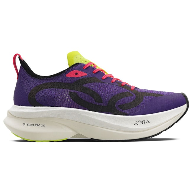Tenis Esportivo Olympikus Corre Grafeno 3 Unissex Roxo Multi