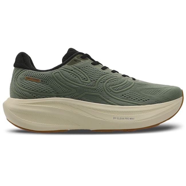 Tênis Esportivo Olympikus Corre Max Masculino  Militar