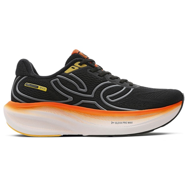 Tênis Esportivo Olympikus Corre Max Masculino  Preto