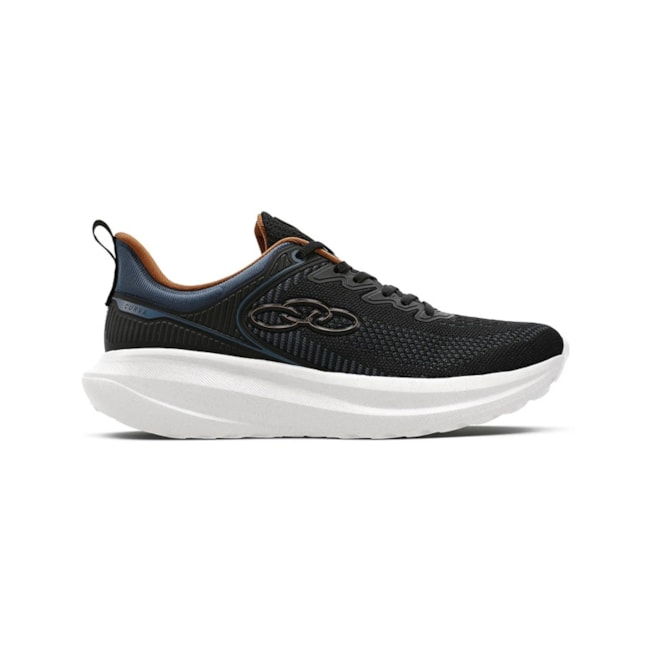 Tênis Esportivo Olympikus Curva Masculino  Preto