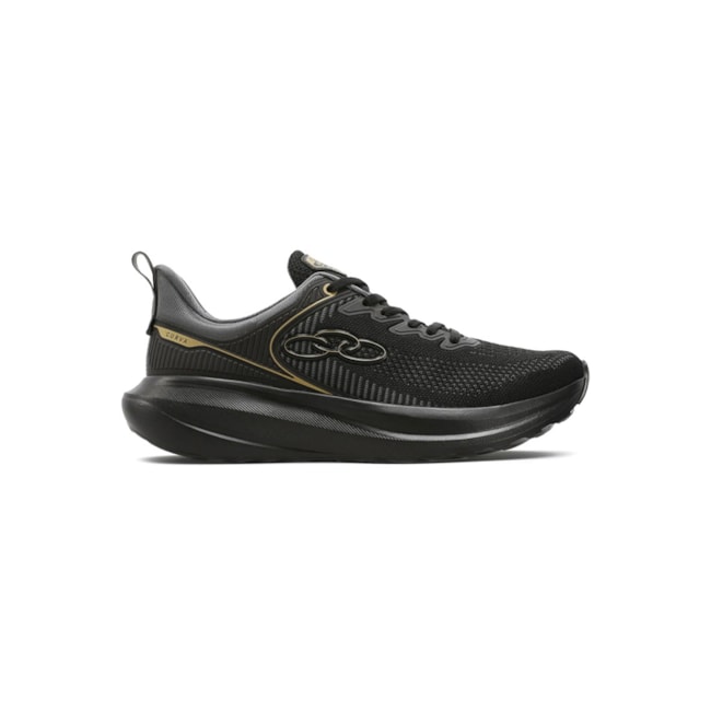 Tênis Esportivo Olympikus Curva Masculino  Preto