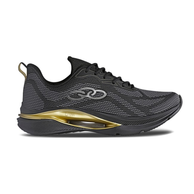 Tênis Esportivo Olympikus Lusion Masculino Preto