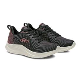  Tênis Esportivo Olympikus Onda Feminino Preto