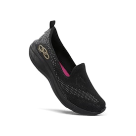 Tênis Esportivo Olympikus Safira Feminino Preto