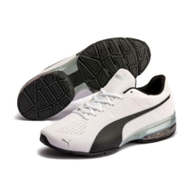 Tênis Esportivo Puma Cell Surin Masculino  e Prata Preto