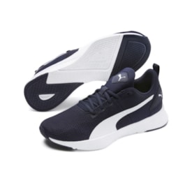 Tênis Esportivo Puma Flyer Runner Masculino Azul Marinho