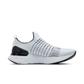 Tênis Esportivo React Phantom Run Flyknit 2 Nike Masculino Branco
