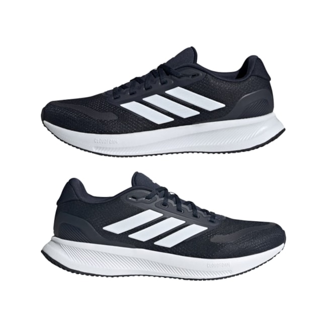 Tenis Esportivo Runfalcon 5 Adidas Masculino Preto