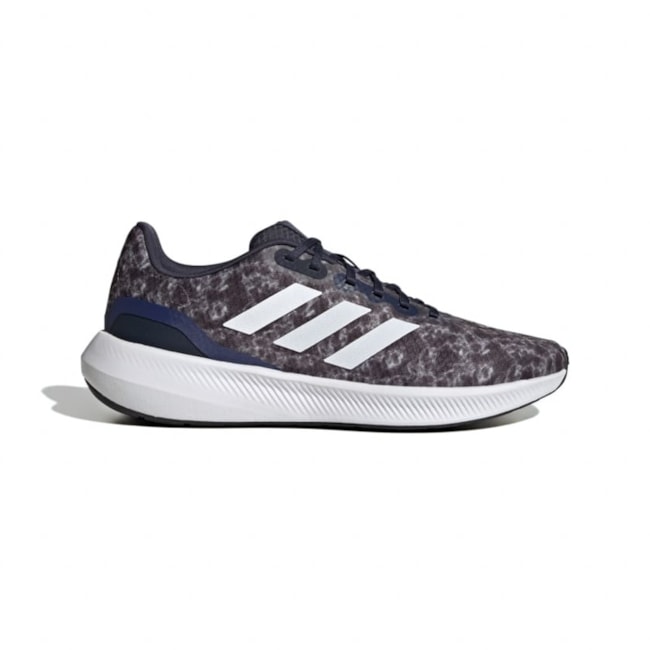 Tênis Esportivo Runfalcoon 3 Adidas Masculino Marinho Preto