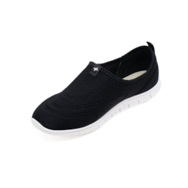 Tênis Esportivo Slip On Activitta Feminino Preto