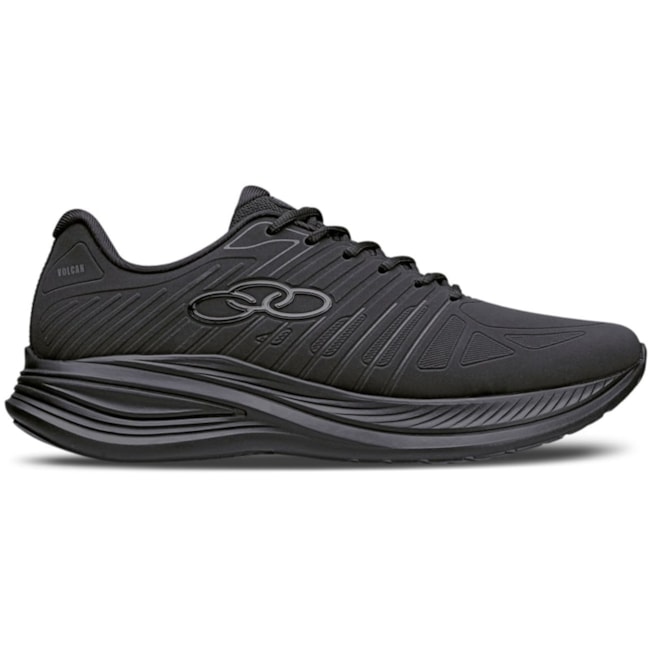 Tenis Esportivo Volcan Olympikus Unissex Preto