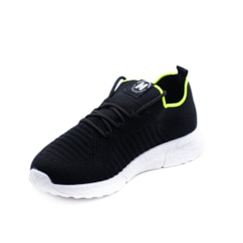 Tenis Jogging Infantil Molekinho Masculino Preto