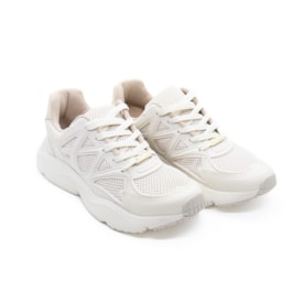 Tênis Jogging Vizzano Feminino Branco Off Tênis Jogging Vizzano Feminino Branco Off